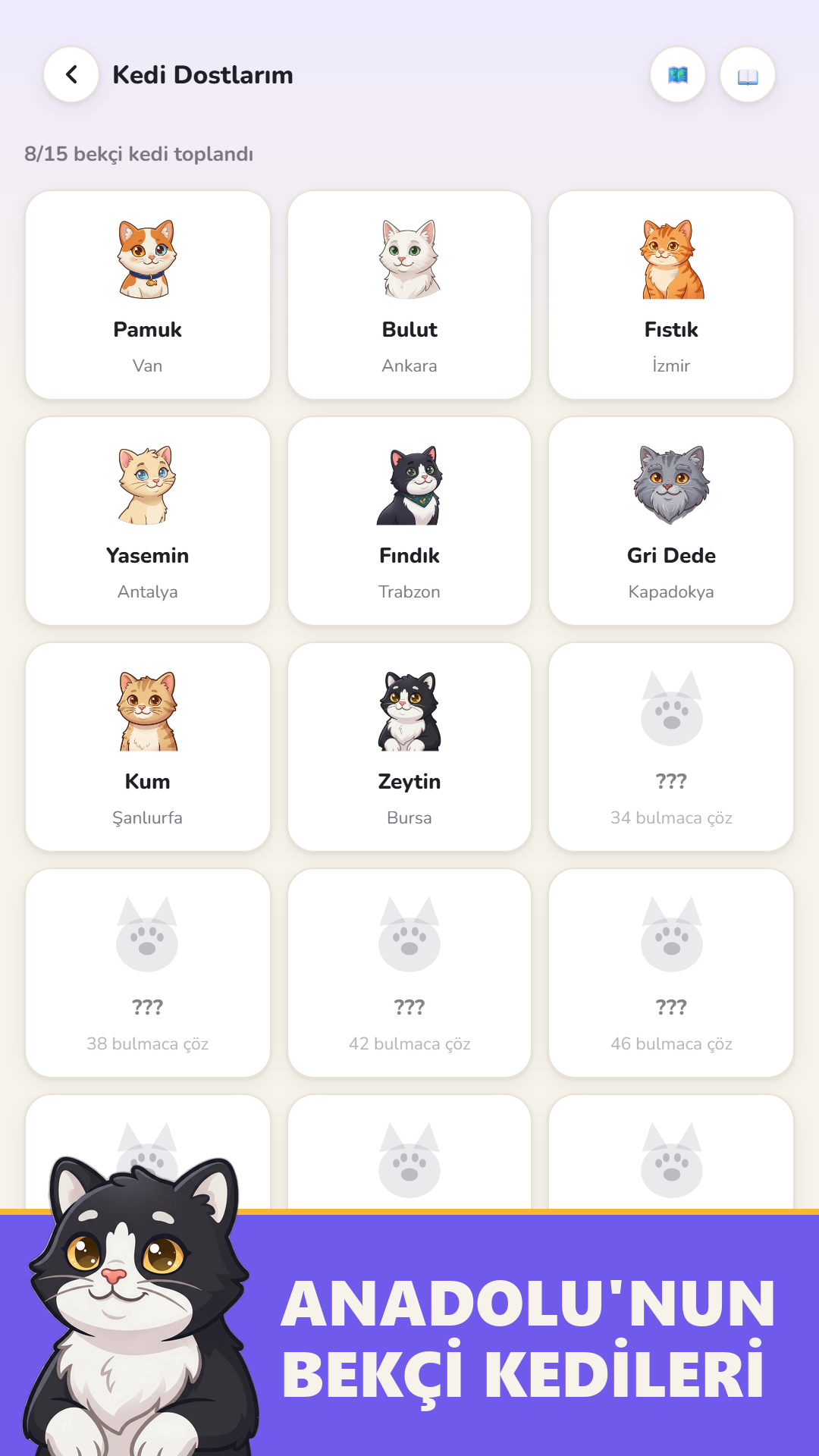 Çengel Bulmaca — guardian cats