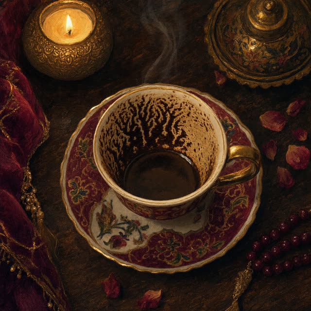 Telve — Turkish coffee fortune concept art